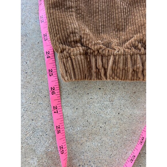 American Eagle Mens Next Level Flex Corduroy Jogger Pants L Brown A4 - Picture 5 of 5